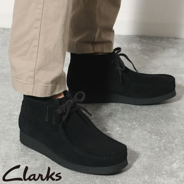 クラークス ワラビー WallabeeEVO Bt Clarks ワラビーエヴォブーツ シューズ 靴　モカシン ブーティ ミッドカット 26172823