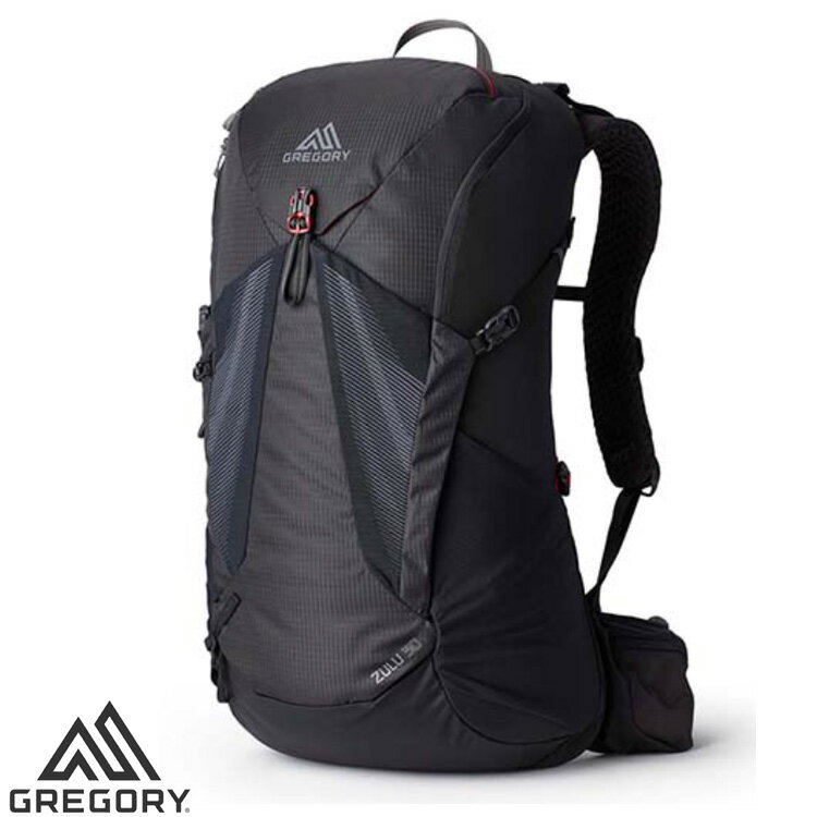 グレゴリー ズール30 GREGORY　ZULU 30 リュック　バックパック　登山 アウトドア　145662-0662　MD/LG VOLCANIC BLACK