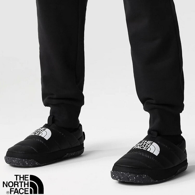 ザ ノースフェイス サンダル メンズ THE NORTH FACE ヌプシミュール Nuptse Mule キャンプ アウトドア ミュール リラックスシューズ 防寒シューズ NF0A5G2F KY4