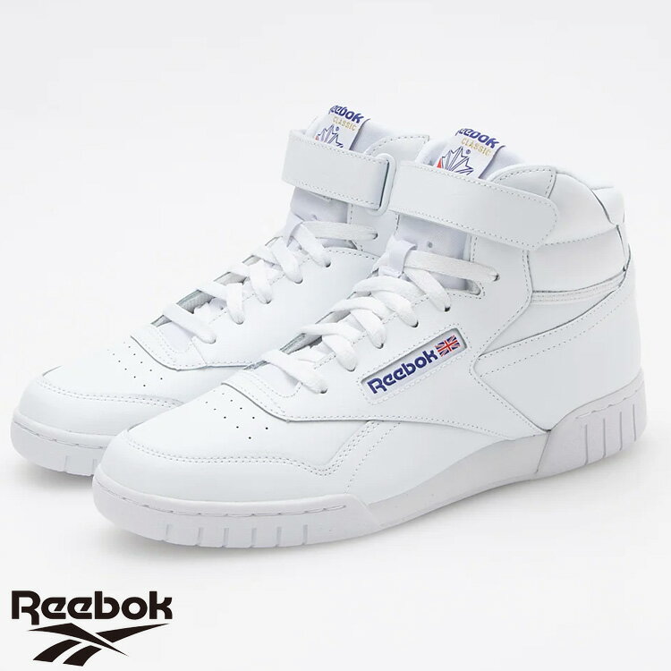 リーボック 【土日祝も発送】リーボック スニーカー メンズ レディース reebok エックスオーフィット ハイ EX-O-FIT HI クラシック シューズ カジュアル ミッドカット 100000108 3477