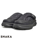 シャカ サンダル SHAKA クロッグ シュラフ スライド GES SCHLAF SLIDE GES サンダル シューズ メンズ レディース アウトドア ブラッ...