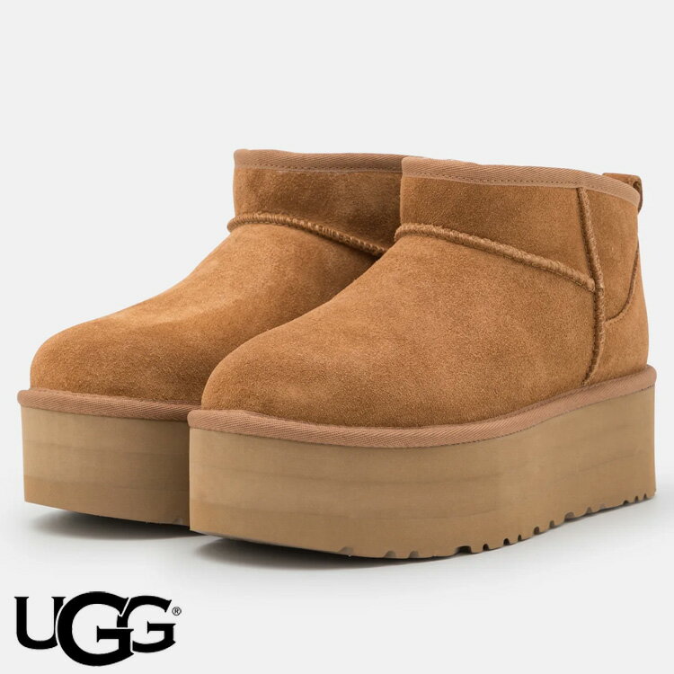 アグ ブーツ 厚底 UGG クラシック ウルトラ ミニ プラットフォーム CLASSIC ULTRA　MINI PLATFORM レディース 1135092 チェスナットのサムネイル
