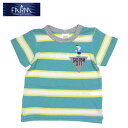 ★SALE(セール)★Tシャツ ファーム 71283508 サメボーダーTシャツ 男の子 100cm 110cm 120cm 130cm 140cm 150cm...