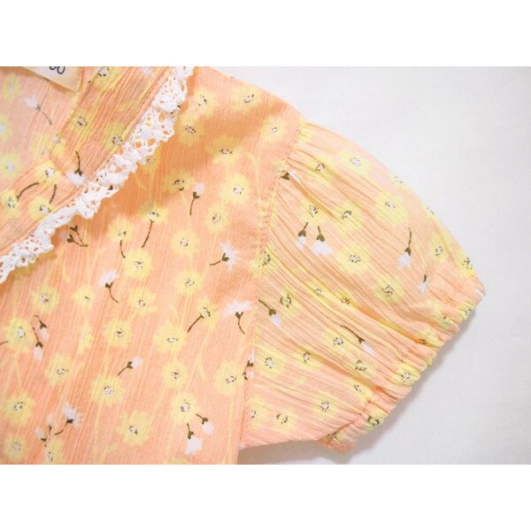 ★SALE(セール)★甚平 ビケット 75302 女の子 95cm 100cm 110cm 小花柄甚平 Biquette