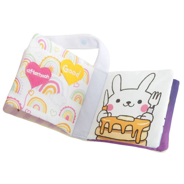 布絵本 キッズズー W97803 パイル布絵本 ベビー 出産祝い おすすめ 絵本 0歳 1歳 2...
