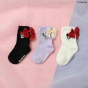 ソックス アプレレクール WEB限定 V254905 ディズニーキャラクターミニーリボンソックス キッズ 女の子 13-15cm 16-18cm apres l...