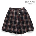 パンツ セラフ S422032 ラップスカートパンツ ジュニア キッズ 子ども服 子供服 こども 女の子 キュロット ラップパンツ ショートパンツ ショーパン ...