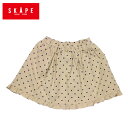 ★SALE(セール)★スカート エスケープ 14281522 ドット柄ギャザースカート 女の子 90cm 100cm 110cm 120cm 130cm SKAPE