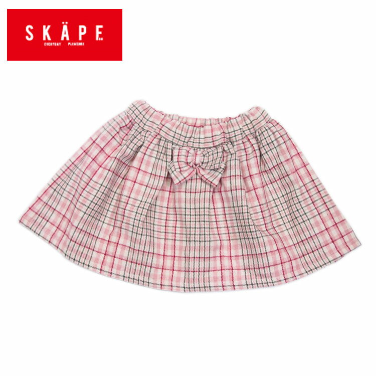乐天商城 - ★SALE(セール)★スカート エスケープ 14285541 チェックギャザースカート 女の子 90cm 100cm 110cm 120cm 130cm SKAPE