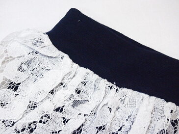 ★SALE(セール)★レギンス スカッツ ウィルメリー N25061 レーススカート付スカッツ 女の子 80cm 90cm 95cm 100cm 110cm 120cm 130cm Will Mery