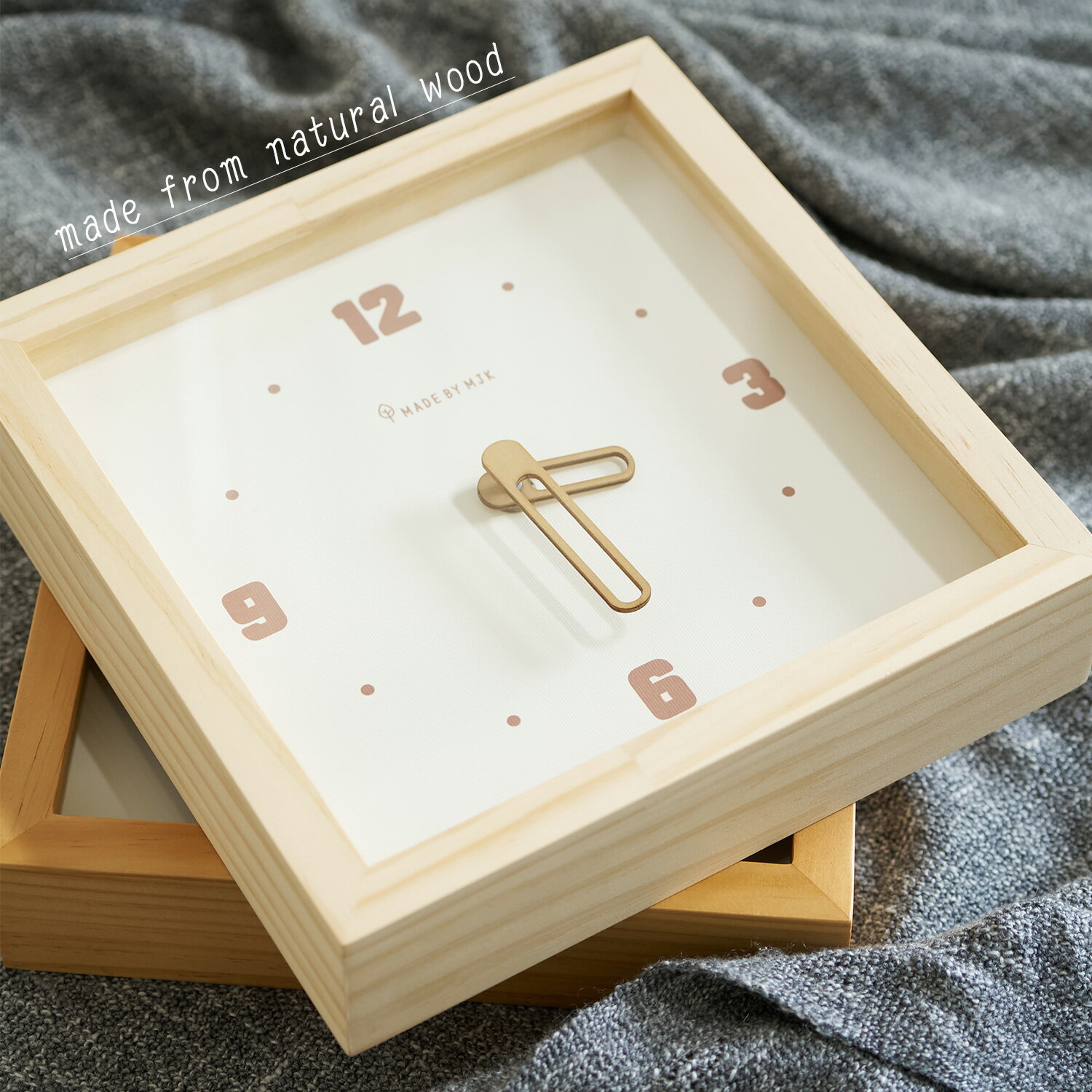 壁掛け時計 おしゃれ 北欧 直径23cm レトロ 掛け時計 ウォールクロック 静音 静か 置き時計 アナログ時計 木製 木目 ナチュラル モダン 軽量 かわいい 新生活 プレゼント ギフト 贈り物 誕生日