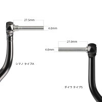 【送料無料】ゴメクサスパワーハンドルノブ38mmEVA製シマノShimanoTypeAダイワDaiwaTypeSリール用冬釣り対応カスタム交換ナスキーツインパワーXD18フリームスLT用Gomexus