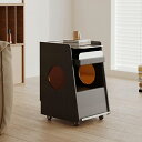 サイドテーブル ローテーブル カフェテーブル オフェステーブル リヤカー ティーテーブル 長方形 収納 引き出し キャスター付き 移動自由 角型テーブル ガラス...