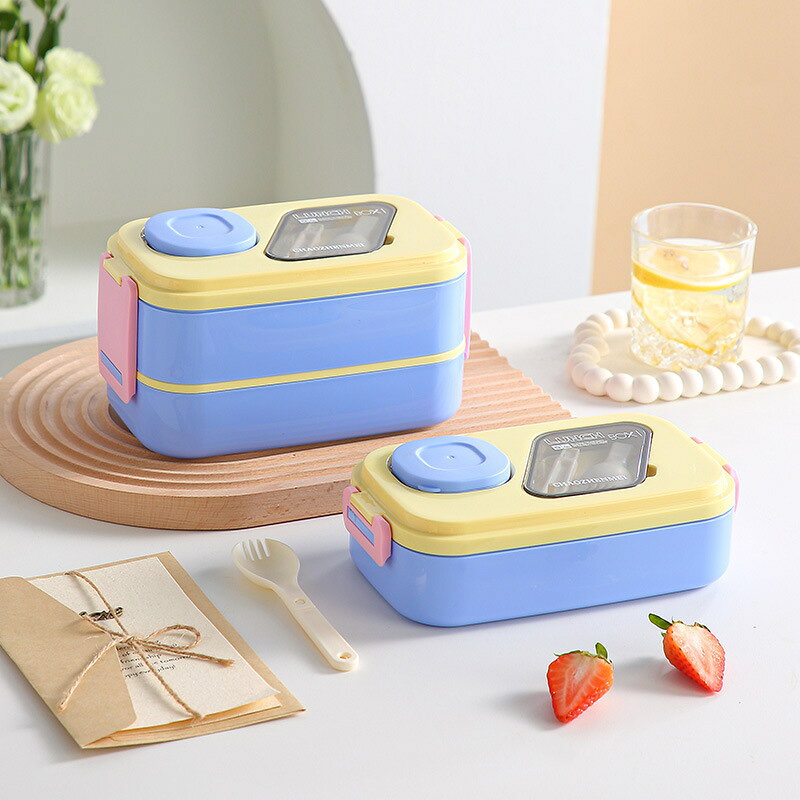 Rakuten - 弁当箱 304ステンレス 2段 1段 ランチボックス お弁当箱 密閉 汁漏れしにくい 食洗機対応 電子レンジ対応 仕切り付き ランチジャー レディース メンズ 男女兼用 通勤 通学 高校生 中学生 小学生 おしゃれ 新生活
