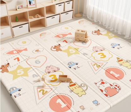 【店内全品先着20名様限定20％OFFクーポン】ベビープレイマット 赤ちゃん 折りたたみ 防音 防水 安全素..