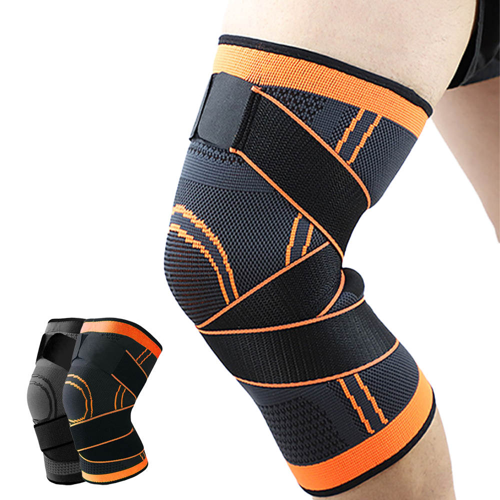 【店内全品先着20名様限定20％OFFクーポン】膝サポーター ヒザ専用 膝専用2枚セット 男女兼用 ひざ 膝関節 ウォーキング 簡単装着 蒸れにくい 動きやすい 固定 強力 歩行 転倒防止 サポート 健康 運動(4.0)