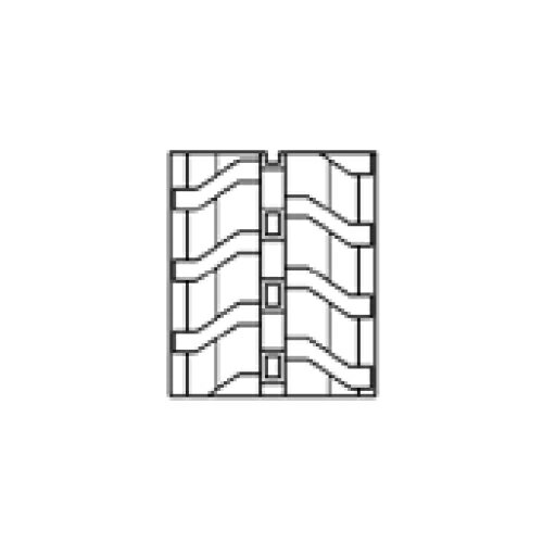 東日興産 ハーベスタ マニアスプレッター用 ゴムクローラー HB188430 180x84x30 2...