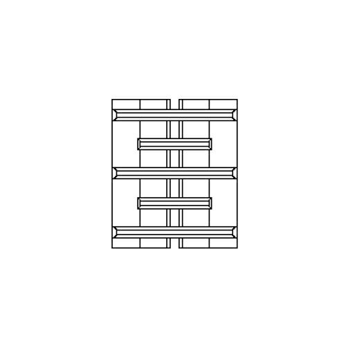 東日興産 ハーベスタ マニアスプレッター用 ゴムクローラー HB257940 250x79x40 2...