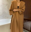 ウール混 カシミヤコート ロングコート レディース マキシコート マキシ丈 ウール80％-90％ アウター 秋冬物 冬物 冬服 ロングコート 通勤 OL 無地 チェスターコート フレアコート 大きいサイズ ゆったり