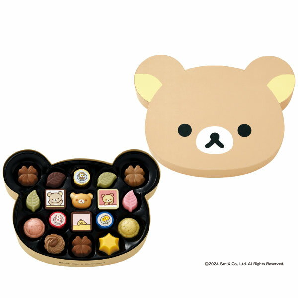606 リラックマフェイスボックス 18個 リラックマ×ゴンチャロフ バレンタイン2024 チョコレートのサムネイル
