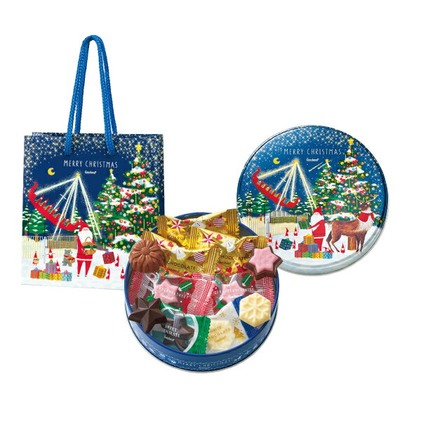 クリスマスチョコレートミックス（缶）ゴンチャロフ-クリスマス特集2025-