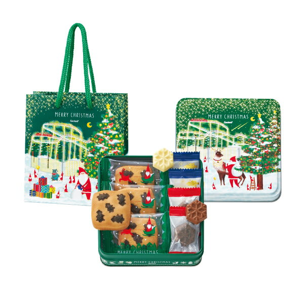 クリスマスチョコレート&クッキー(缶)ゴンチャロフ-クリスマス特集2025-