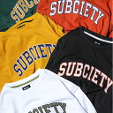 【期間限定SALE!!】Subciety(サブサエティー)COLLEGE TEE 定価¥7700