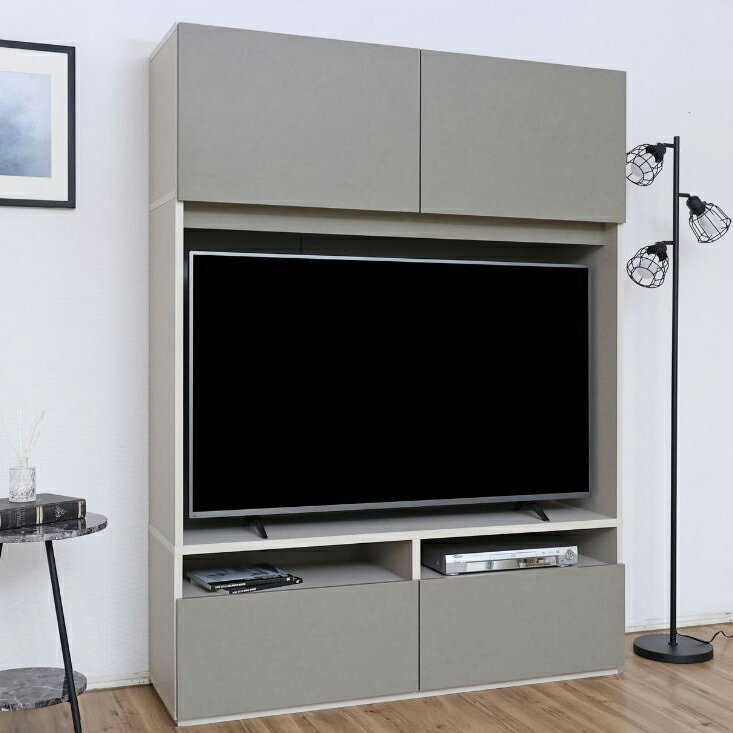 楽天市場】キャビネット(カラーグレー)(テレビ台・ローボード 楽天市場】キャビネット(カラーグレー)(テレビ台・ローボード