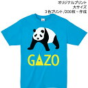 【Tシャツ印刷】オリジナルプリント 大サイズ3色プリント 製作枚数200枚~ ロゴやイラストで作るオリジナル!