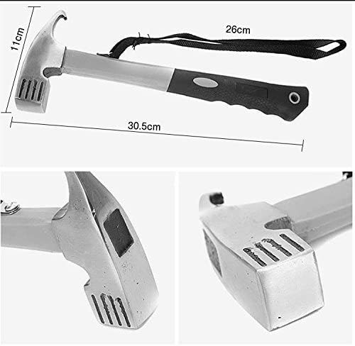 【再入荷】ペグハンマー高強度鋼 高耐久 多機能 テントハンマー ペグ抜き通販格安セール情報 楽天 通販
