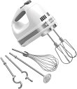 【国内正規輸入品】キッチンエイド Kitchen Aid 9段階変速 ハンドミキサー KHM928WH