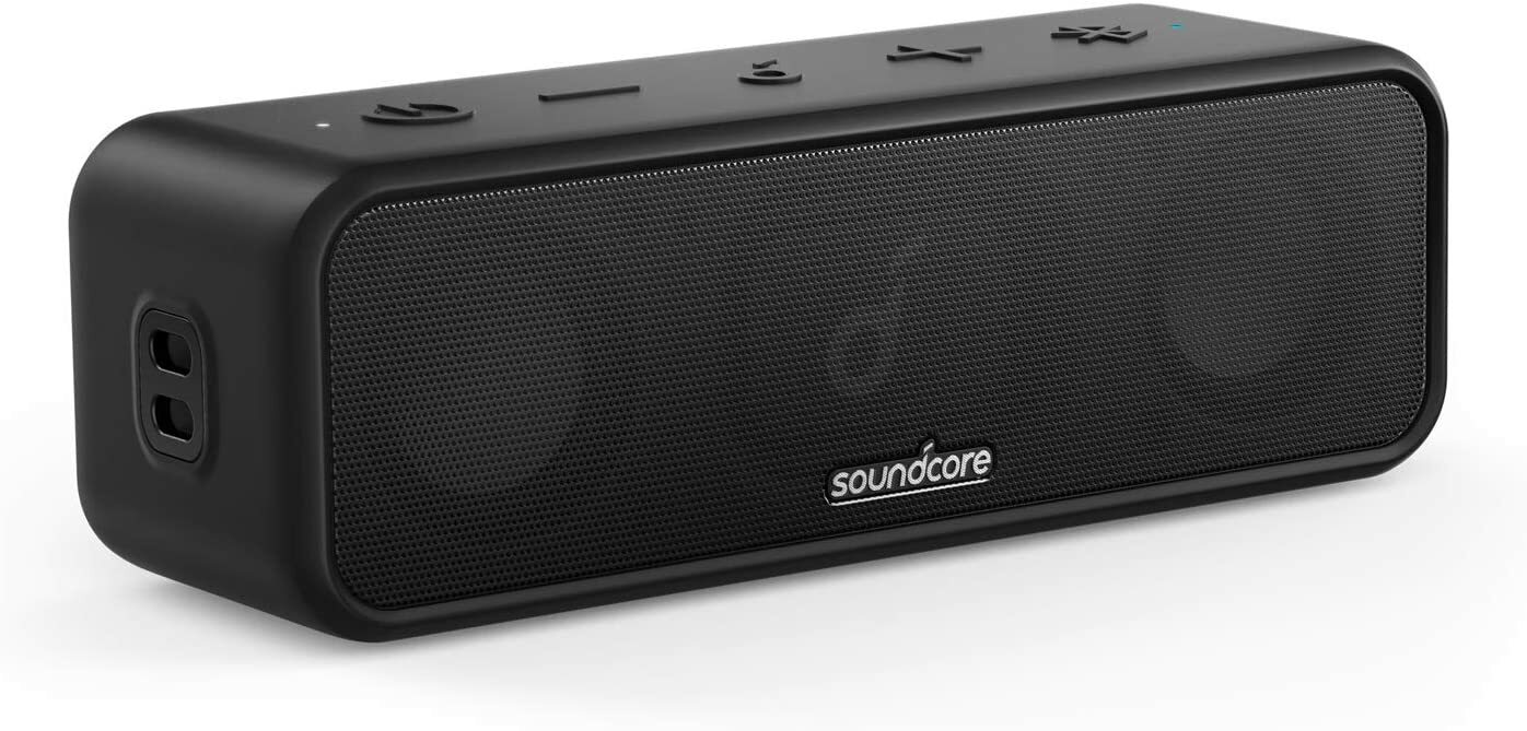 Anker Soundcore 3 Bluetooth スピーカー チタニウムドライバー デュアルパッシブラジエーター BassUpテクノロジー アプリ対応 イコラ..