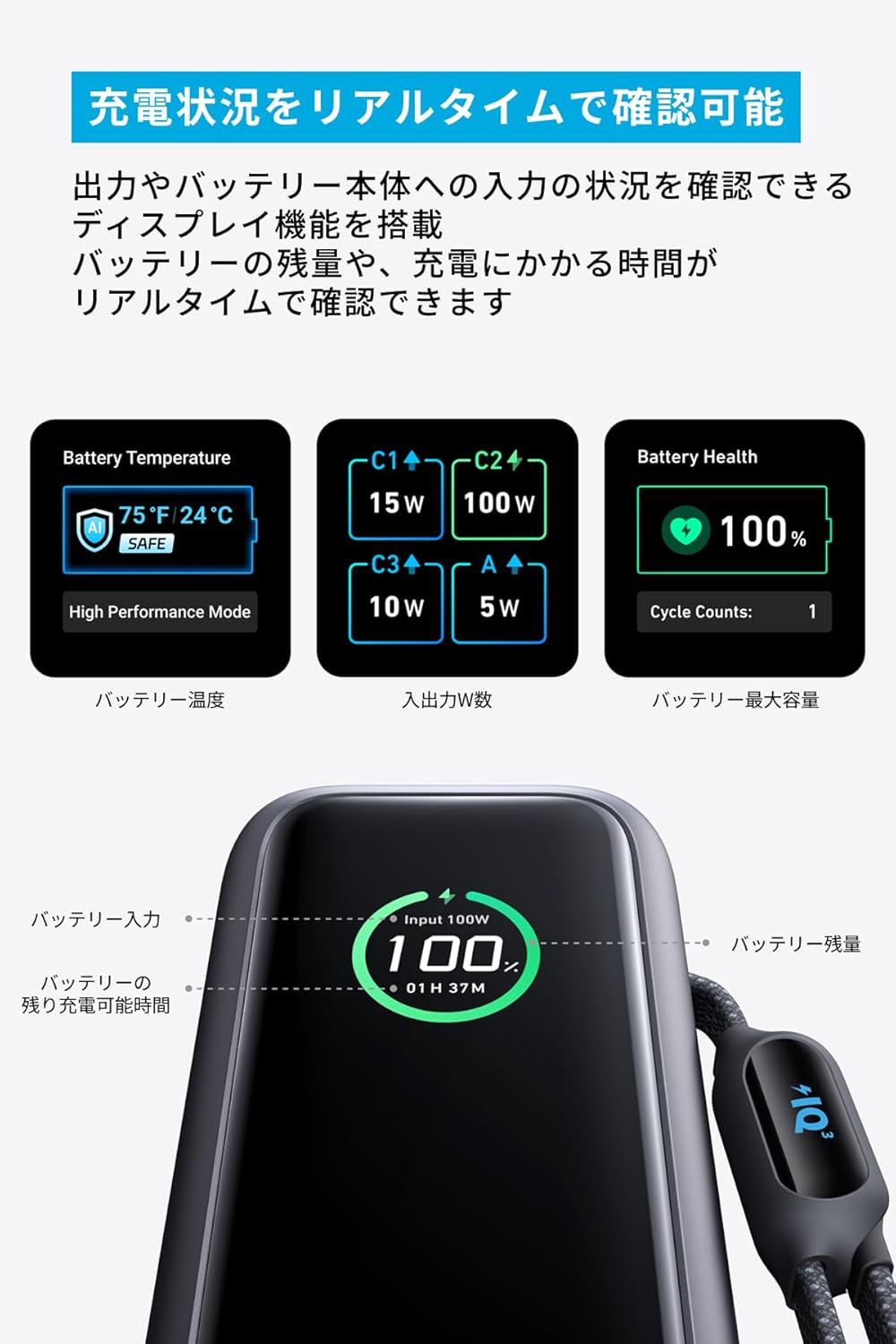 Anker Power Bank | 2500...の紹介画像3