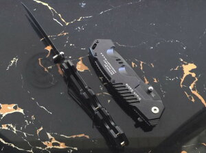 【ランキング1位】 【CUSTOM ACE】黒刀 改良型 フォールディングナイフ 折り畳みナイフ オリジナル アウトドア 釣り サバイバル フィッシング【ポイント消化】通販格安セール情報 楽天 通販