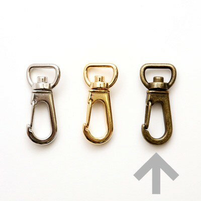 【在庫処分20％引き】アンティークメッキ金具　アミナスカン(内径12mm）2個【3239】