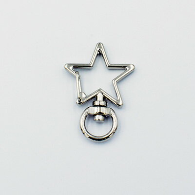 【ネコポス可】飾りキーホルダー 星 /N/1個/協進エル【9570】