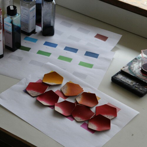 Lized �ڥ���ե�������������Ĵ���ǡ�����CRAFTERS INK Color Chart