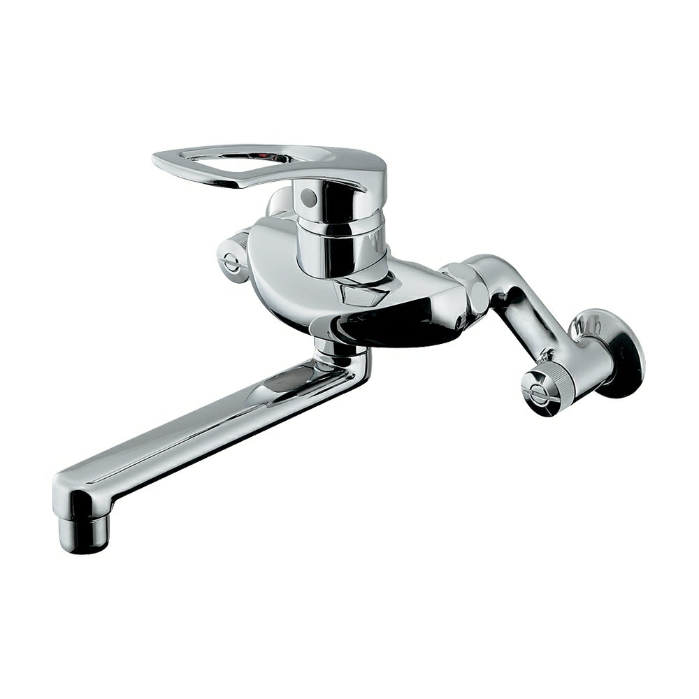 カクダイ 給湯制限シングルレバー混合栓 (192-332)