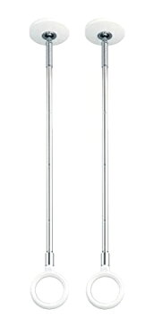 【フロアコーティングご注文お客様限定品番】川口技研 ホスクリーンSPC-W 2本セット 室内ホスクリーン スポット型 取付工事セット