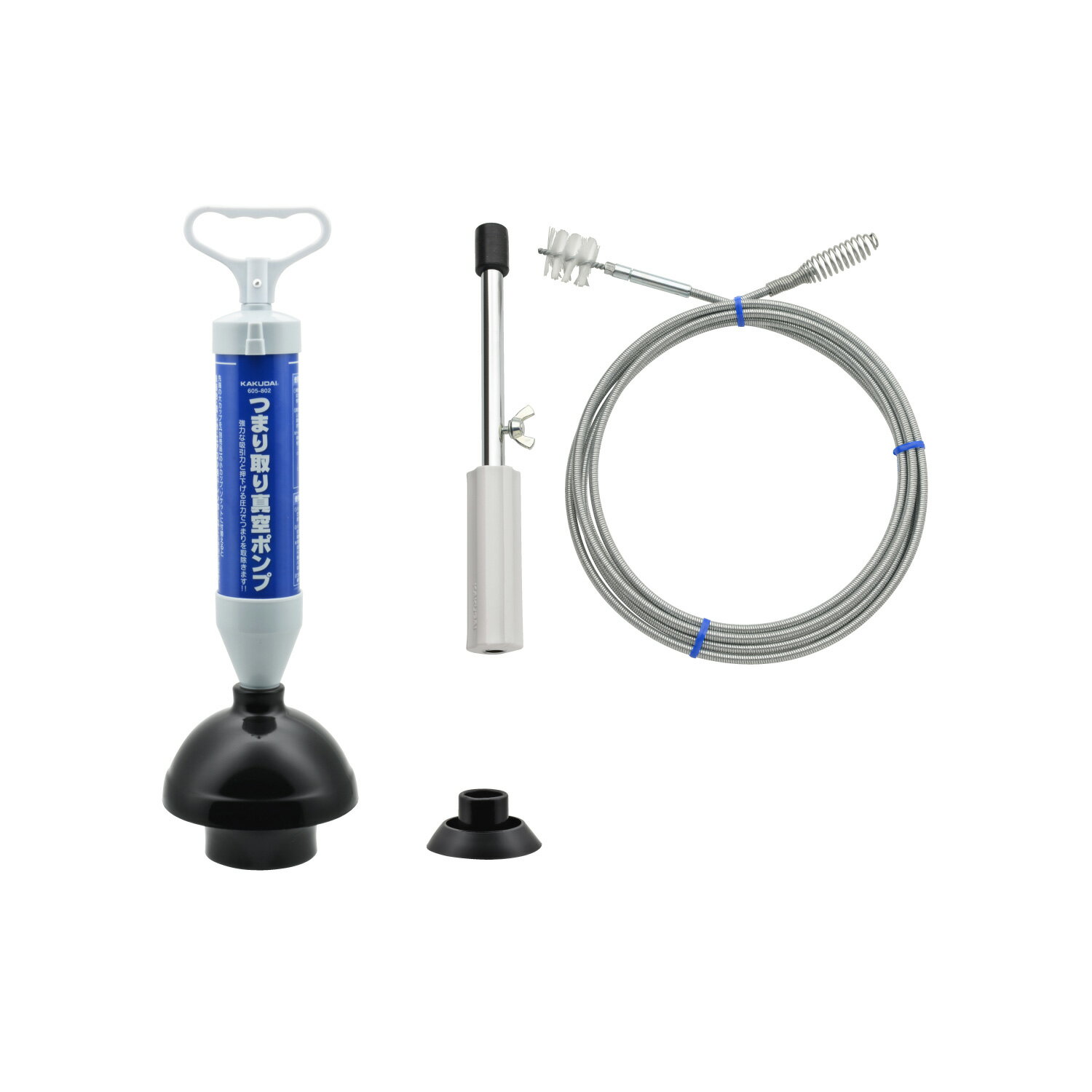 GAONA GA-KK016 パイプクリーナーセット(ブラシつき・3m)