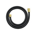 GAONA GA-FF030 シャワーホース1.6m(マットブラック)