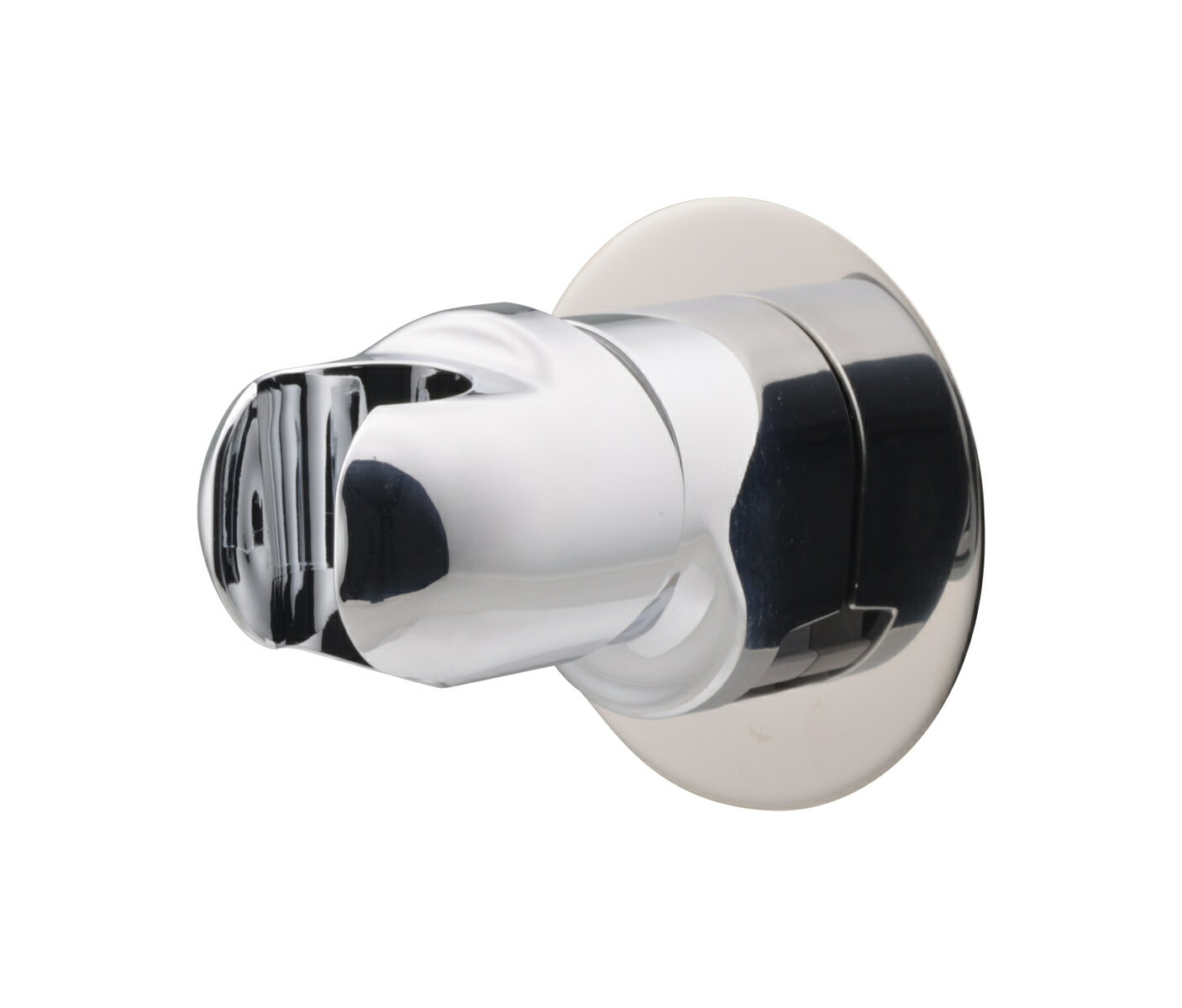 GA-FP030 これカモ シャワーフック 角度調節 汚れ隠しプレート付き (ビス止め式 交換用 クローム)