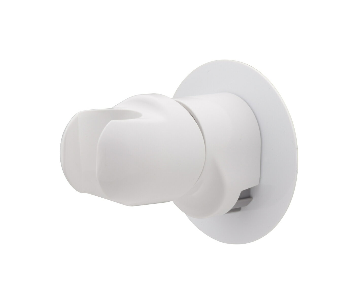 GA-FP031 これカモ シャワーフック 角度調節 汚れ隠しプレート付き (ビス止め式 交換用 ホワイト)