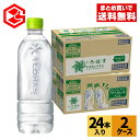 コカ・コーラ い・ろ・は・す 北海道の天然水 ラベルレス 540ml ペットボトル 24本入り×2ケース【送料無料】北海道工場製造