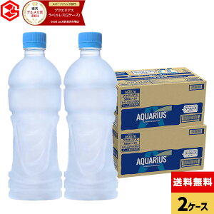 コカ・コーラ アクエリアス ラベルレス 500ml ペットボトル 24本入り×2ケース(冷凍兼用)【送料無料】