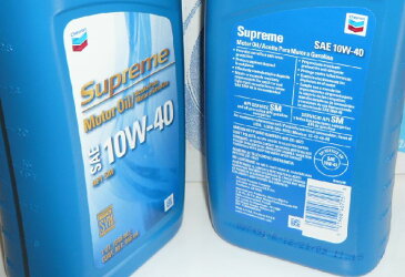 【送料無料】【Chevron】Supreme　oil（10W-40）シェブロン　エンジンオイル（カー用品）946ml×12本 Supreme CHEVRON 1　Moter　Oil　10W-40　 シェブロン　モーターオイル 10W-40W 　シェブリーム　【アメリカ産】【smtb-TD】【saitama】【RCP】【コストコ通販】