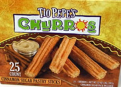 チュロス【冷凍】25本　業務用　J&J　SNACK　FOODS チュロス　袋　シナモンシュガー　680g　（25本）　TIO PEPES CHURROS コストコ COSTCO コストコ　通販【コストコ通販】