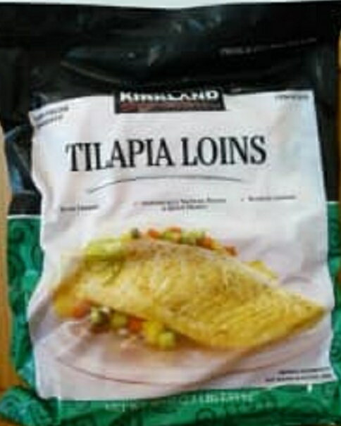【冷凍発送】KS ティラピア　切り身 骨・皮無し 個包装　1.13kg　【COSTCO】【アトランティックサーモン・通販・食品・業務用】【コストコ通販】のサムネイル