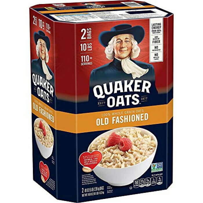 オートミールオールドファッション　オートミール 2.26kg【QUAKER　OATMEAL　シリアル！クェーカー・クウェーカー クエーカー 4.52＃8