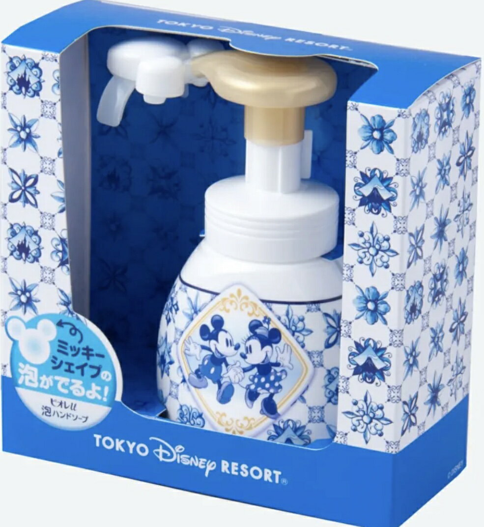 ★ディズニーお土産袋付き！★★ディズニーリゾート限定★ミッキーシェイプの泡ハンドソープ　ビオレu　泡ハンドソープ　ミッキー　ミニー　石鹸　マイルドシトラスの香り　東京ディズニーリゾート　限定　お土産　【DISNEY】のサムネイル